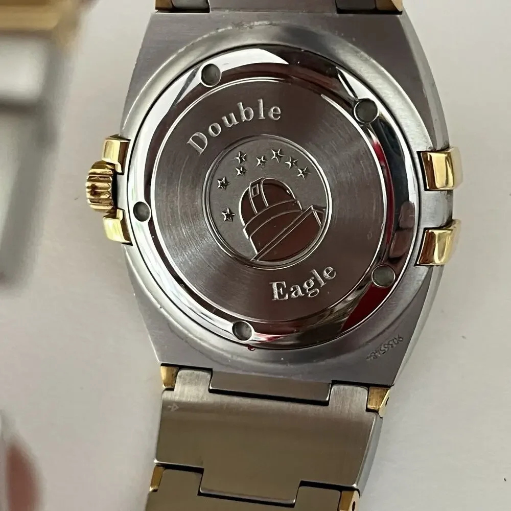 Omega Constellation Perpetual Cal. Double Eagle 18kt Gold & Stainless Steel 38mm